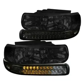 2LBLH-SIV99GLED-RS SPEC-D TUNING Headlights Led Bumper Lamps