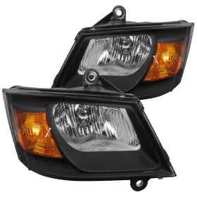 2LH-CAR08JM-RS SPEC-D TUNING Headlights Lamps Left Right