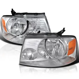 2LH-F15004-RS SPEC-D TUNING Headlights Headlamps F-150 Ford