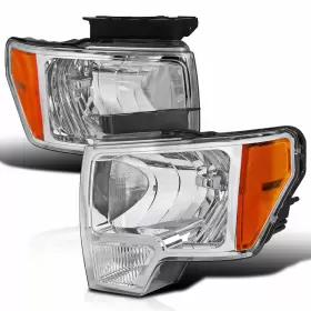 2LH-F15009-RS SPEC-D TUNING Headlights Headlamps Left Right