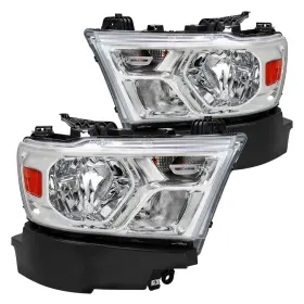 2LH-RAM1915-RS SPEC-D TUNING Headlights Head Lamps Left Right