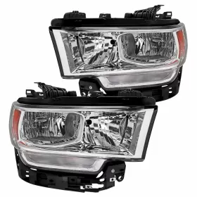 2LH-RAM1925-RS SPEC-D TUNING Headlights Headlamps Left Right