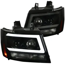 2LHP-AVA07SM-RS SPEC-D TUNING Led Tube Projector Headlights