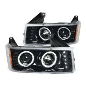 2LHP-COL04HBK-TM SPEC-D TUNING Jet Led Halo Projector Chevy