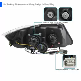 2LHP-E9005-8-TM SPEC-D TUNING Led Halo Projector Headlights #3