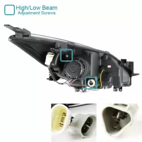 2LHP-MZ310-TM SPEC-D TUNING Led Strip Projector Headlights #3