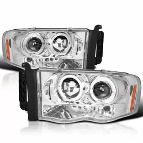 2LHP-RAM02-TM SPEC-D TUNING Led Halo Projector Headlights Ram