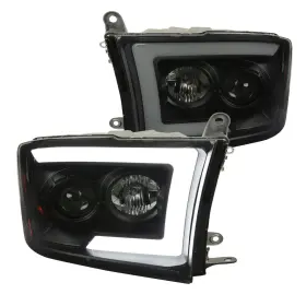 2LHP-RAM09SM-SQ-RS SPEC-D TUNING Projector Headlights Led Ram