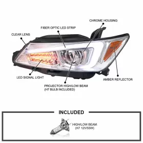 2LHP-TC11-TM SPEC-D TUNING Projector Headlights Led Strip Tc #3