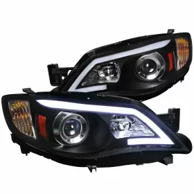 2LHP-WRX08JM-TM SPEC-D TUNING Led Strip Projector Headlights