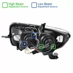 2LHP-XB08-TM SPEC-D TUNING Led Halo Projector Headlights Left #3