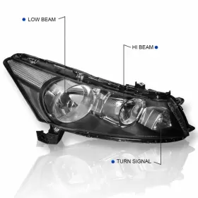 LH-ACD084JM-RS SPEC-D TUNING Headlights Driving Head Lamps #3