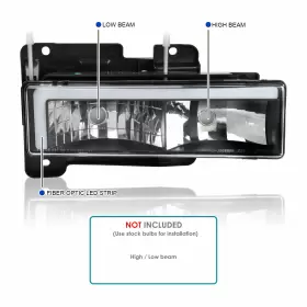LH-C1088JM-G3-RS SPEC-D TUNING Led Tube Headlights Lamps 1500 #3