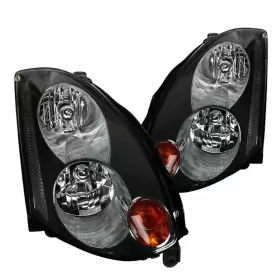 LH-G35032G-ABM SPEC-D TUNING Headlights Head Lamps Left Right