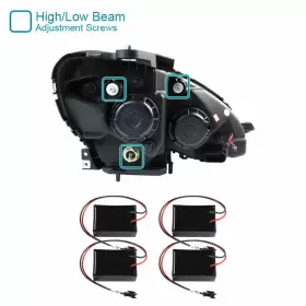 LHP-BW20408JM-TM SPEC-D TUNING Benz Projector Headlights Led #3