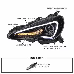 LHP-FRS12G-TM SPEC-D TUNING Projector Headlights Led Signal #3