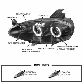 LHP-MX501JM-TM SPEC-D TUNING Led Halo Projector Headlights #3