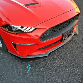 LPF-MST18B-BN SPEC-D TUNING Front Bumper Lip Spolier Splitter #2