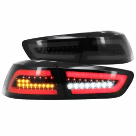 LT-EVO08BBLED-TM SPEC-D TUNING Led Tail Lights Lamps Lancer