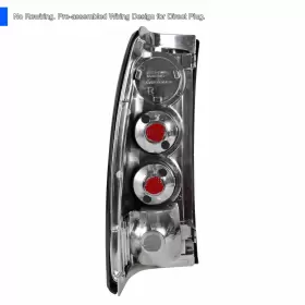 LT-SIV99G-APC SPEC-D TUNING Tail Lights Lamps 1500 2500 Chevy #3
