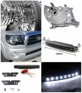 TN-L18B-LHTAC06JMRS SPEC-D TUNING Headlight Led Bumper Drl #2