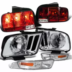 TN-LT2LBH-MST05CRQTM SPEC-D TUNING Crystal Headlights Bumper