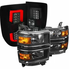 TN-LT2LH-SIV14JBL-RS SPEC-D TUNING Headlights Glossy Led Tail
