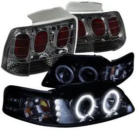 TN-LT2LHP-MST99G-APC SPEC-D TUNING Glossy Halo Projector Lens