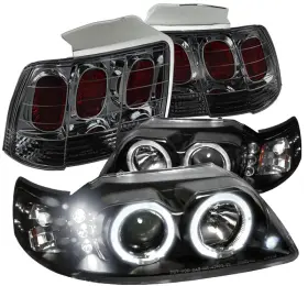 TN-LT2LHP-MST99JMG-APC SPEC-D TUNING Led Halo Projector Rear
