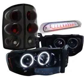 TN-LT2LHP-RAM02G3C-TM SPEC-D TUNING Glossy Halo Pro Headlight