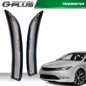 68206450AA CHRYSLER Front Smoky Lens Led Marker Lights 200 #2