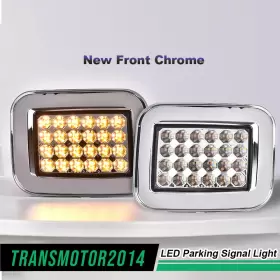 A-02SLA3205AWT HUMMER Front Led Parking Signal Light Set H2 #3