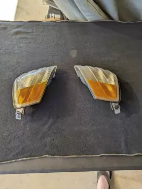 1298260243 TYC Amber Corner Lights Parking Lamps Mb R129 Sl #2