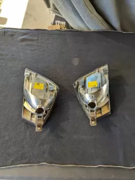 1298260243 TYC Amber Corner Lights Parking Lamps Mb R129 Sl #3