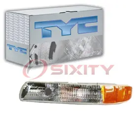 SX-6786 TYC Front Left Parking Marker Light Mj C463 Chevrolet
