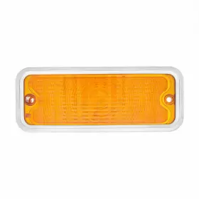 110885 UNITED PACIFIC Front Parking Light Housing Amber Lens #2