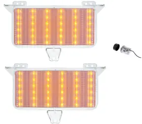 D111149-2F UNITED PACIFIC Sequential Led Amber Parking Light
