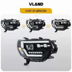 TO2503213 VLAND Led Projector Sequential Headlights Dynamic #2