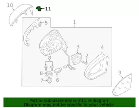 3G0-949-146 VOLKSWAGEN Warning Lamp #2