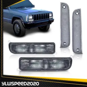 V-02SLA3901ASM YLWSPEED20 Corner Lights Bumper Signal Xj Jeep