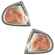Pair Of Front Turn Signal Lights 1993-1997 Honda Civic SI 1.6L 1.5L HO2531124