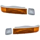 Turn Signal Light Corner Side Marker Park Lamp Front Driver & Passenger for Ford
