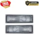 For 1988-1993 Turn Signal Light Chevrolet C1500 K1500 Lens Left & Right Set of 2