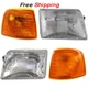New For 93-97 Left & Right Headlight & Corner Parking Lights FORD RANGER 4pc