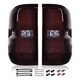 Fit For 14-2019 Chevy Silverado Smoke Tail Lights Brake Lamps W/O Wiring Harness