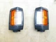Corner Side Signal Lamp Light For Nissan D21 Pickup 1990-1997 LH&RH Pair Black