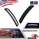 Front Bumper Smoked White Side Marker Signal Lights For 2015-2023 Dodge Charger