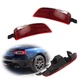 For Mazda MX-5 Miata 2016-up Red Rear Fender Side Marker Light Housing Covers 2x