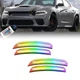 RGB LED Side Marker Lights for Dodge Charger 2015-2023, Front & Rear Fender S...