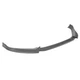 Fits 2017-2018 Audi A4 Sedan Matte Black 3Pc Front Bumper Lip Spoiler Splitter